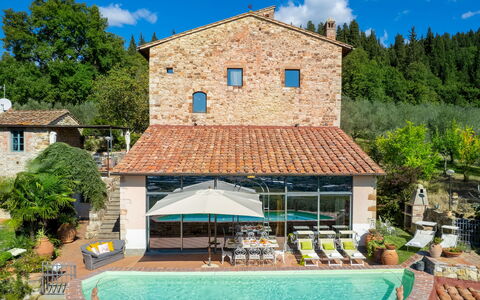 Torre al Poggio 8: Swimming Pool, Resort, Umbrella, Outdoor Furniture, Estate, Eco Hotel, Villa, Sunlounger, Hotel, Chair