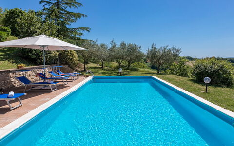 Villa Mila 6: Blue, Swimming Pool, Garden, Resort, Estate, Landscaping, Hacienda, Eco Hotel, Villa, Outdoor Furniture