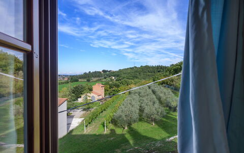 La Vecchia Pieve 8: Morning, Sunlight, Balcony