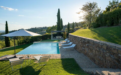 Poggio Novoli 6: Swimming Pool, Garden, Landscaping, Outdoor Furniture, Eco Hotel, Resort, Villa, Larch, Evergreen
