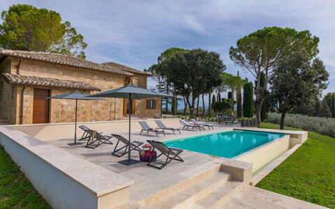 Villa Anna Elisa 8: Swimming Pool, Architecture, Home, Estate, Land Lot, Farmhouse, Resort, Villa, Landscaping, Eco Hotel