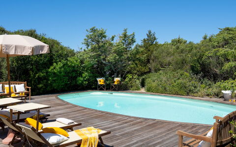 Villa Corallina 12: Swimming Pool, Outdoor Furniture, Furniture, Resort, Umbrella, Sunlounger, Chair, Shade, Outdoor Table, Eco Hotel