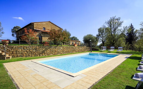 Villa le Tornaie 14: Swimming Pool, Estate, Garden, Farmhouse, Resort, Eco Hotel, Backyard, Hacienda, Landscaping, Villa