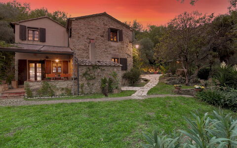 La Leopoldina 6: Building, House, Home, Cottage, Shrub, Architecture, Rural Area, Farmhouse, Estate