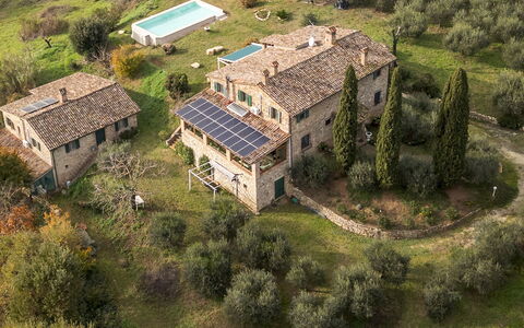 Casale delle Farfalle 12: Home, House, Estate, Rural Area, Landscape, Cottage, Land Lot, Human Settlement, Farmhouse, Village