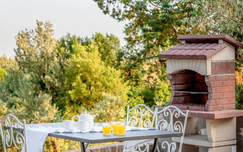 Villa Iole 14: Furniture, Outdoor Furniture, Shrub, Table, Chair, Garden, Outdoor Table, Landscaping, Yard, Backyard
