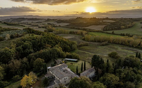 Podere Vernine di Sotto 14: Nature, Landscape, Plain, Rural Area, Land Lot, Bird'S-Eye View, Estate, Village, Aerial Photography, Field