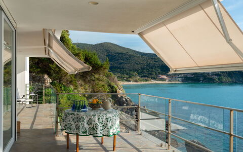 Villa Il Faro 10: Coastal And Oceanic Landforms, Coast, Sea, Shade, Ocean, Balcony, Eco Hotel, Bay, Chair, Tropics