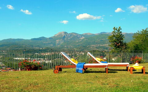 Villa Saida: Playground, Public Space, Sky, Human Settlement, Grass, Leisure, Playground Slide, Outdoor Play Equipment, Tree, Farm