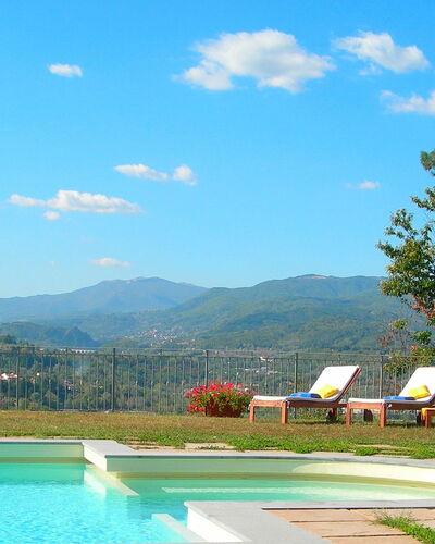 Villa Saida: Natural Landscape, Nature, Property, Swimming Pool, Sky, House, Real Estate, Leisure, Landscape, Mountain