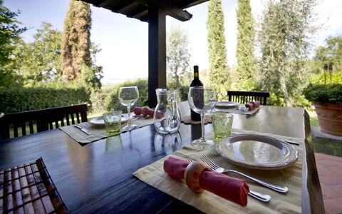 La Capinera: Property, Room, Interior Design, Estate, House, Furniture, Building, Table, Home, Deck