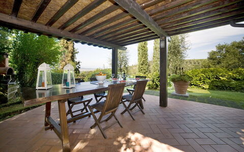 La Capinera: Property, Building, Real Estate, House, Patio, Porch, Cottage, Estate, Room, Home