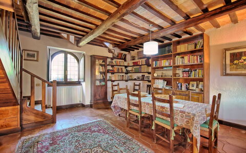 Casale Giulio: Property, Room, Building, Ceiling, Interior Design, Beam, House, Real Estate, Estate, Furniture
