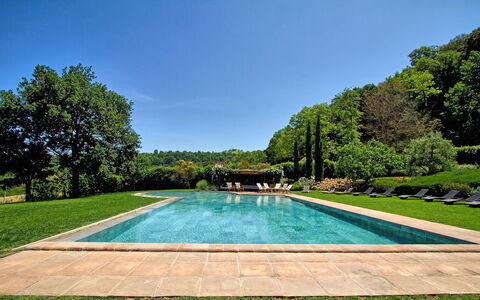 Villa Petrognano: Swimming Pool, Property, Natural Landscape, Estate, Real Estate, House, Grass, Leisure, Tree, Home
