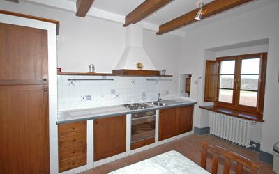 Fornacino 5: Room, Property, Furniture, Building, House, Kitchen, Floor, Cabinetry, Hardwood, Wood Stain