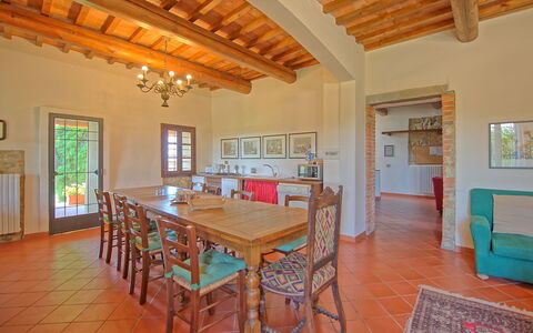 Il Frantoio: Room, Property, Building, Furniture, Dining Room, House, Real Estate, Ceiling, Table, Interior Design