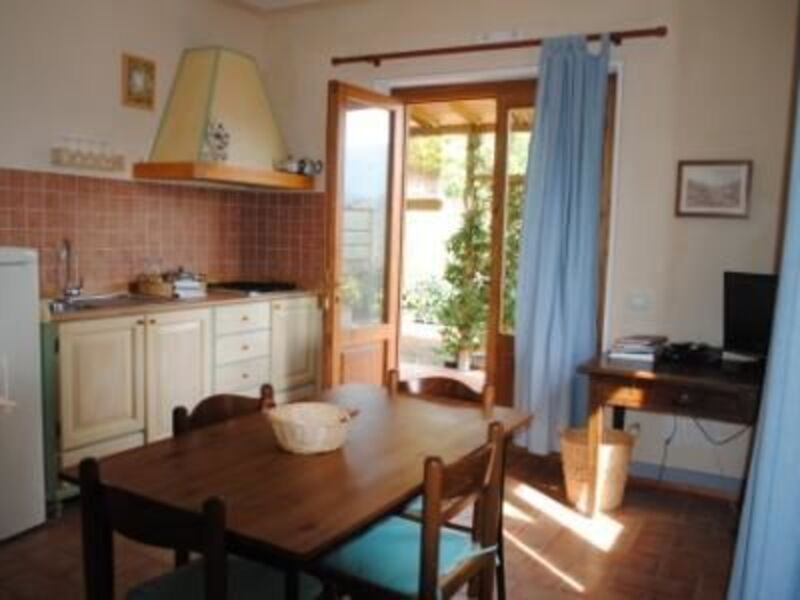 living room and kitchen