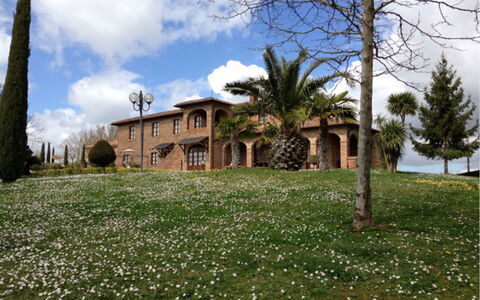 Sanguineto: Cloud, Sky, Plant, Flower, Building, Tree, Natural Landscape, House, Land Lot, Vegetation