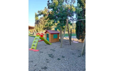 Villa Alabastro: Outdoor Play Equipment, Playground Slide, Public Space, Playground, Chute, Garden, Backyard, Shade, Leisure, Lawn