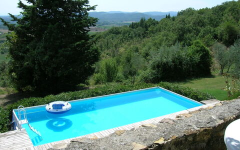 Casa Rossa: Water, Plant, Sky, Nature, Swimming Pool, Rectangle, Tree, Grass, Shade, Leisure