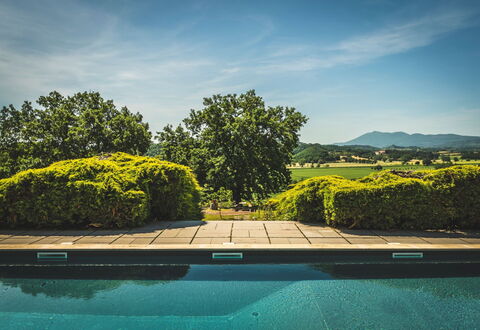 Poggio Falcone: Water, Cloud, Sky, Plant, Water Resources, Natural Landscape, Azure, Rectangle, Swimming Pool, Vegetation