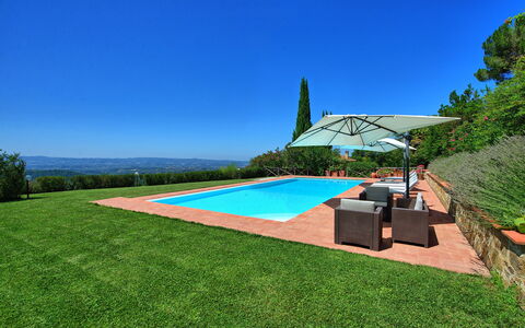 Casa Lucia: Property, Swimming Pool, Grass, Natural Landscape, House, Real Estate, Estate, Home, Lawn, Building