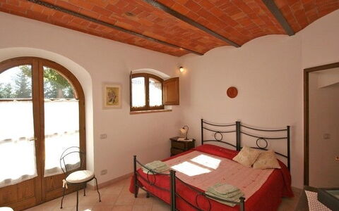 Pienza: Room, Bedroom, Property, Bed, Building, Furniture, Ceiling, Interior Design, House, Bed Sheet