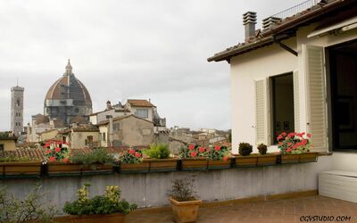 Apartment Oriuolo: View from the Terrace