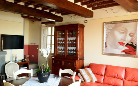 Nel Guasto: Living Room, Room, Interior Design, Property, Furniture, Building, Ceiling, Home, House, Wall