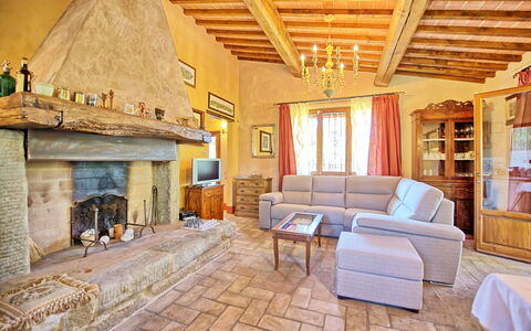 Casa Cipressi: Property, Room, Living Room, Building, Interior Design, Home, Furniture, House, Real Estate, Estate