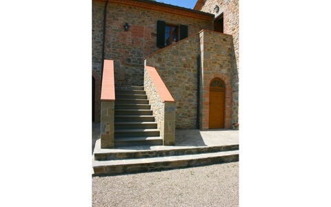 Casa Antica: Window, Stairs, Building, Door, Rectangle, Sky, Slope, Wood, Brickwork
