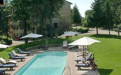 Ramazzano: Swimming Pool, Property, Grass, Lawn, Landscaping, Estate, Yard, Building, Architecture, Real Estate