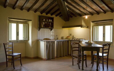 Civetta living room and kitchen