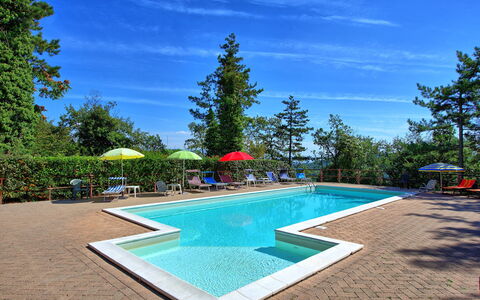 Villa Lorenzo: Swimming Pool, Property, Leisure, Vacation, Real Estate, House, Home, Building, Sky, Summer
