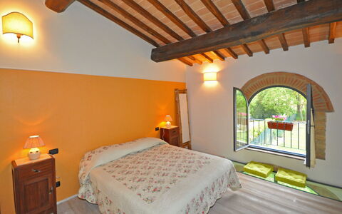 Villa Diletta: Bedroom, Room, Property, Bed, Furniture, Building, Bed Sheet, Ceiling, House, Interior Design
