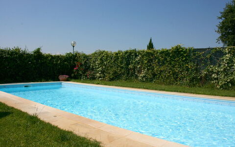 Casa Clementina: Water, Plant, Sky, Swimming Pool, Rectangle, Land Lot, Shade, Grass, Tree, Leisure