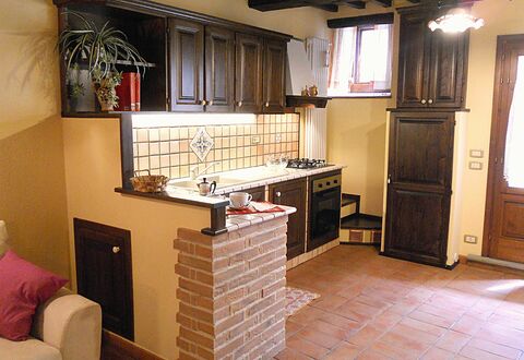Casa Stefy: Room, Property, Furniture, Building, House, Interior Design, Kitchen, Cabinetry, Floor, Real Estate