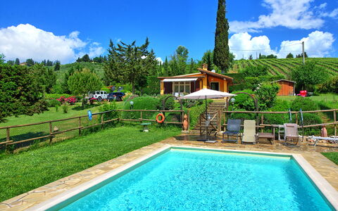 Casa Ovile: Cloud, Water, Sky, Plant, Swimming Pool, Green, Blue, Azure, Tree, Grass
