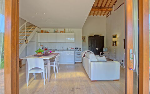 Capannino: Room, Property, Building, House, Furniture, Interior Design, Floor, Real Estate, Dining Room, Table