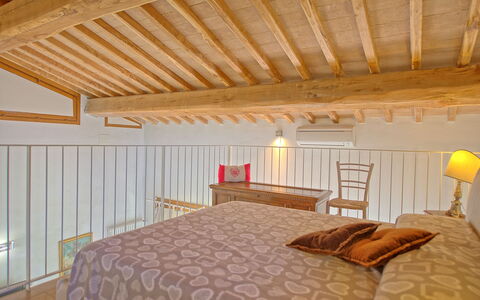 Capannino: Bedroom, Room, Property, Furniture, Bed, Ceiling, Interior Design, Building, Bedding, Bed Frame