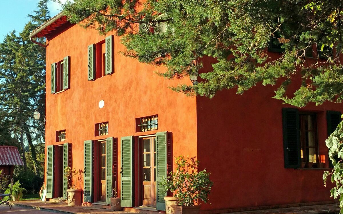 Tuscan Villa Pool + Tennis