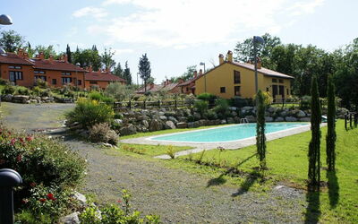 Borgo In Foresta: Property, Resort, Building, Estate, House, Real Estate, Swimming Pool, Hacienda, Land Lot, Villa