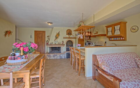 Casa Maria Luisa: Room, Property, Furniture, Building, Interior Design, House, Floor, Real Estate, Dining Room, Table