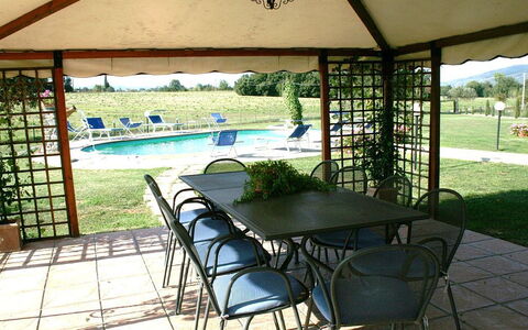 Casa Catia: Property, Room, Building, House, Shade, Furniture, Table, Porch, Real Estate, Patio